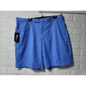 RLX Polo Ralph Lauren Golf Shorts Classic Fit Blue Stretch Wicking Waist Size 40